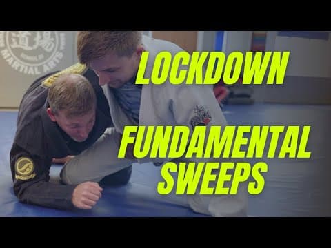 BJJ LOCKDOWN || Entry and sweep options